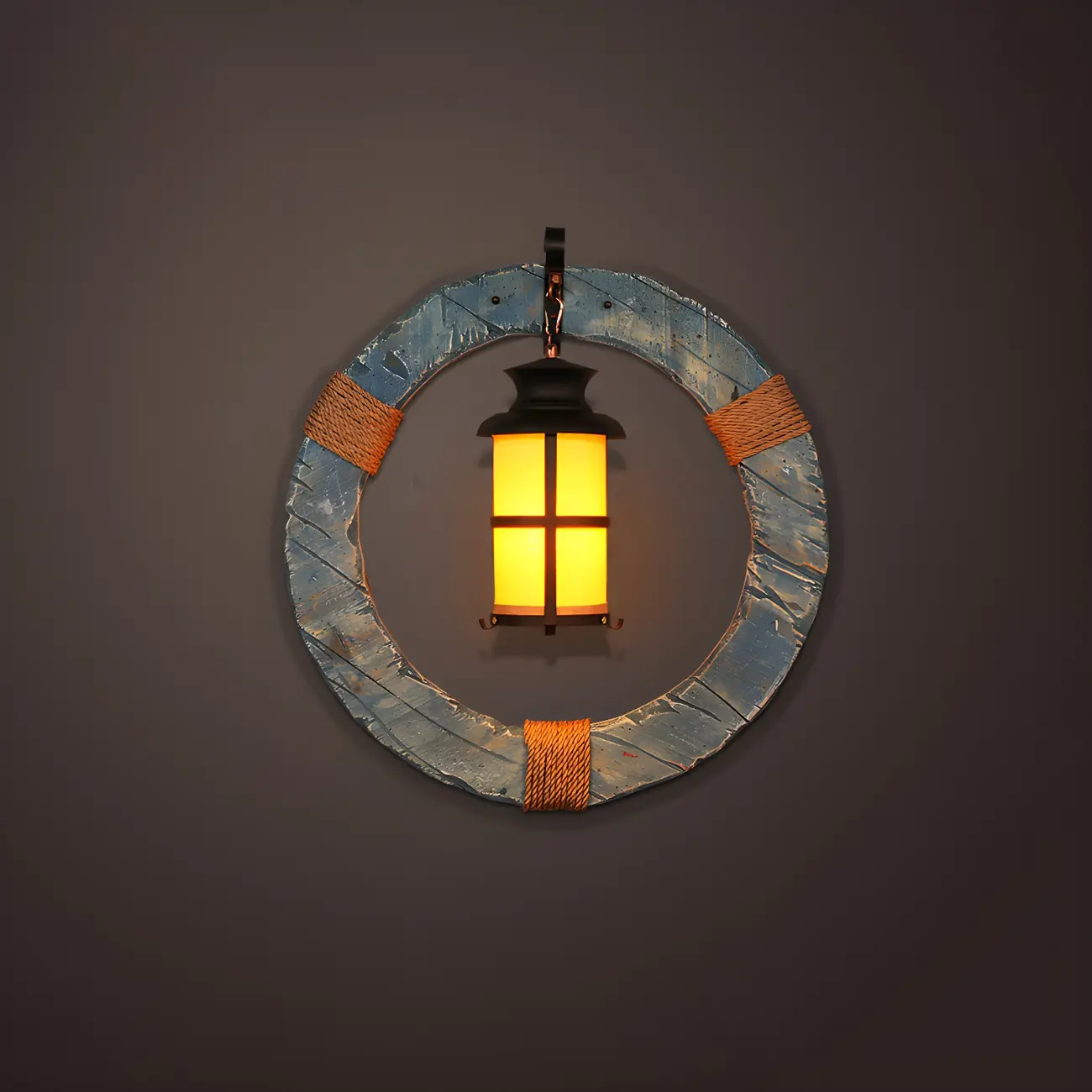 Rustic Distressed Wood & Glass Wall Sconce for Indoor  Image - 41 | homeyfad