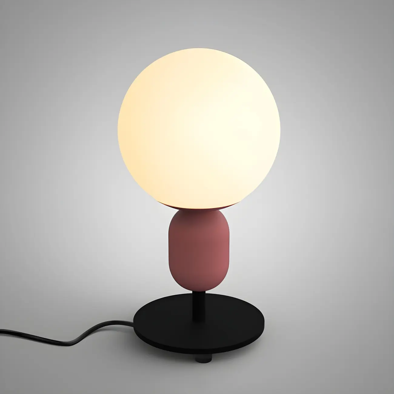 Simple Globe Kids Lamp with Long/Short Arm for Bedroom | homeyfad