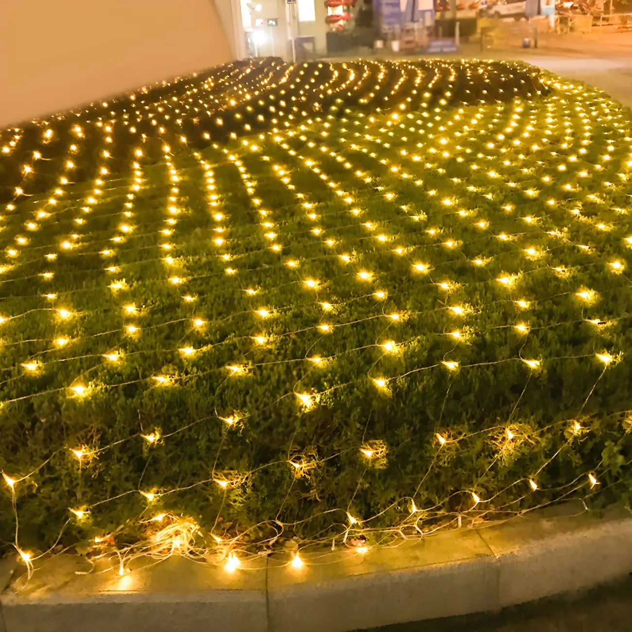 9.8ft Contemporary Fishnet Solar String Light Image - 1 | homeyfad
