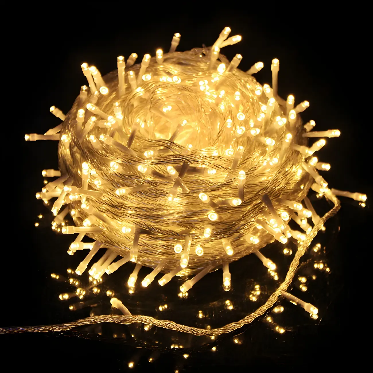Colorful LED Bulbs Cozy Indoor String Light