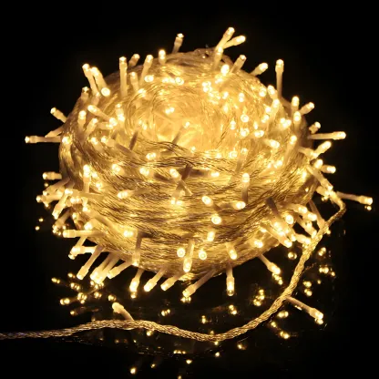 Colorful LED Bulbs Cozy Indoor String Light Image - 5