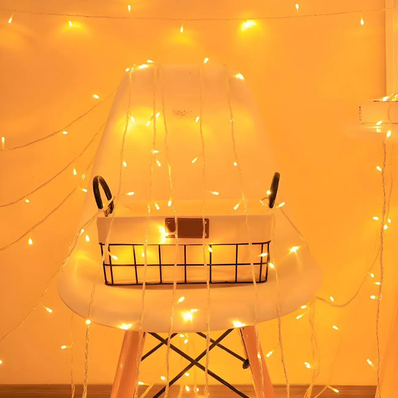 Colorful LED Bulbs Cozy Indoor String Light Image - 3