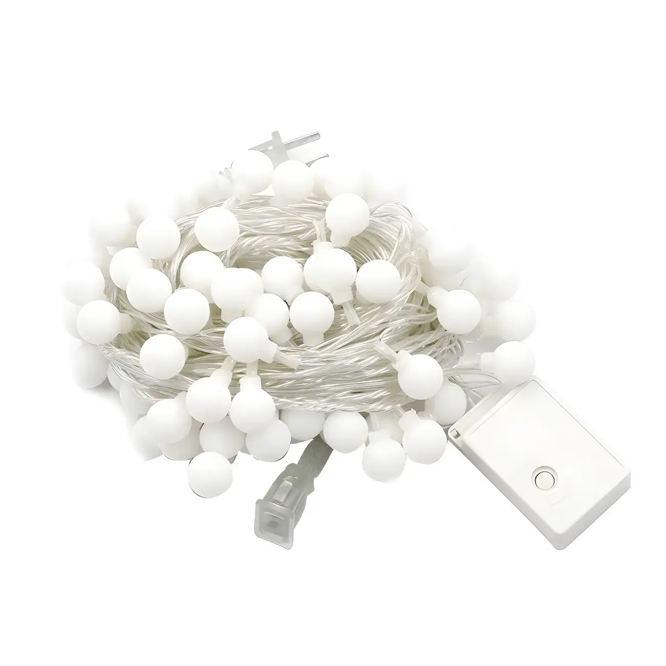 Charming Festive Shape Clear Plastic String Light Image - 9