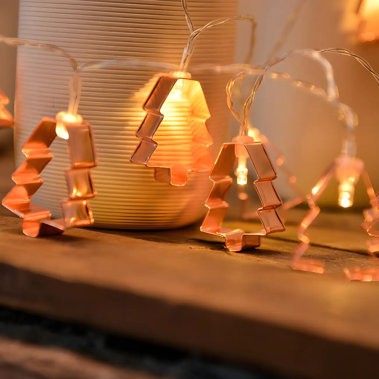 Silver Metal Festive Dreamy Shape String Light Image - 1 | homeyfad