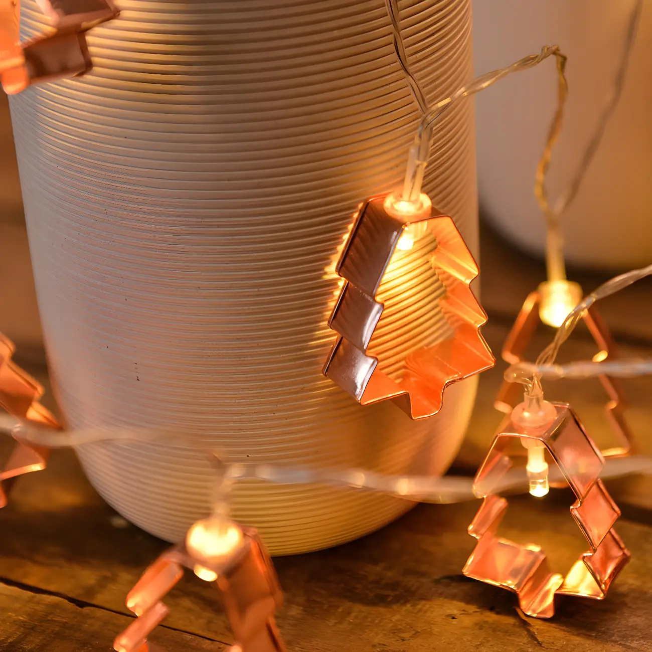 Silver Metal Festive Dreamy Shape String Light Image - 4 | homeyfad