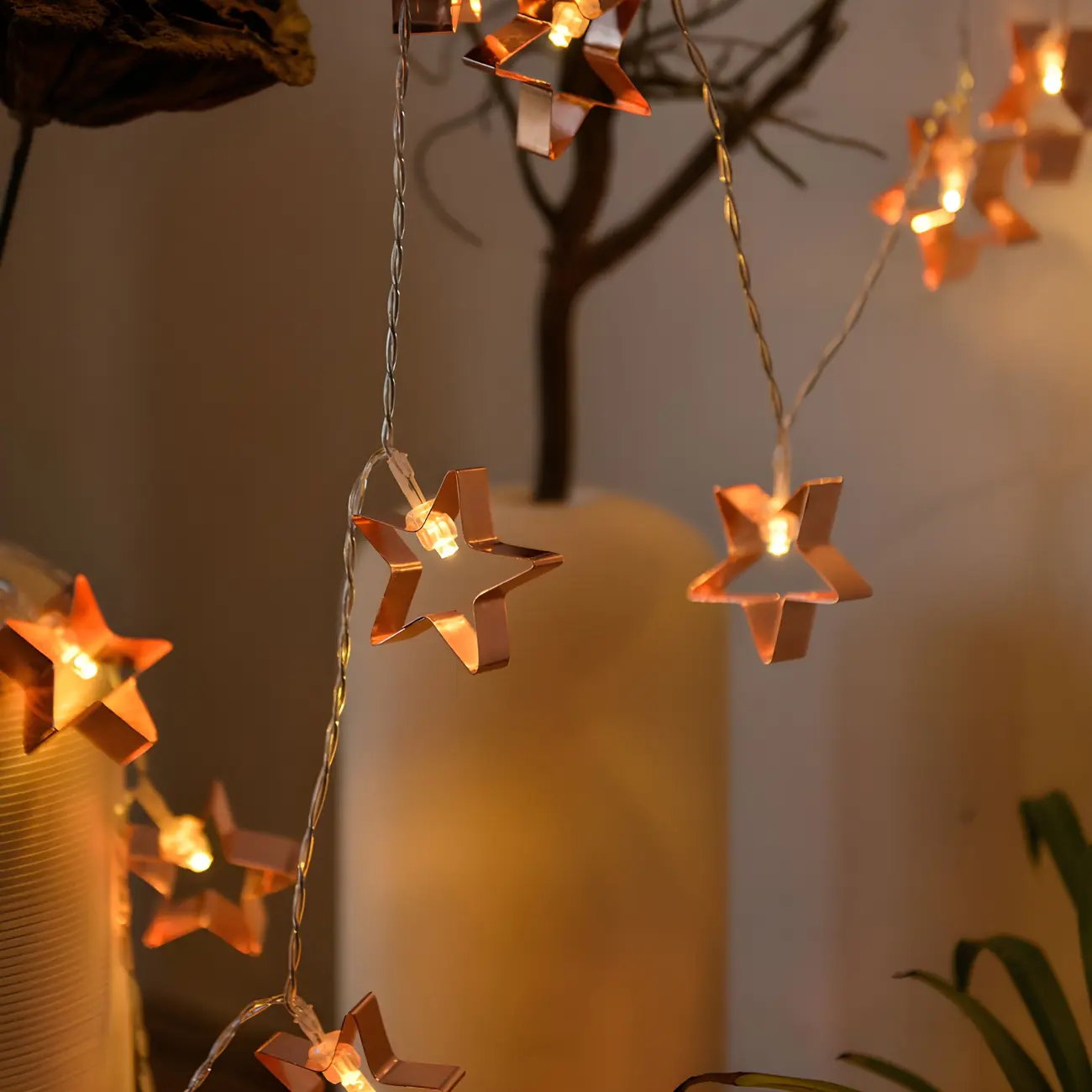 Silver Metal Festive Dreamy Shape String Light Image - 5 | homeyfad