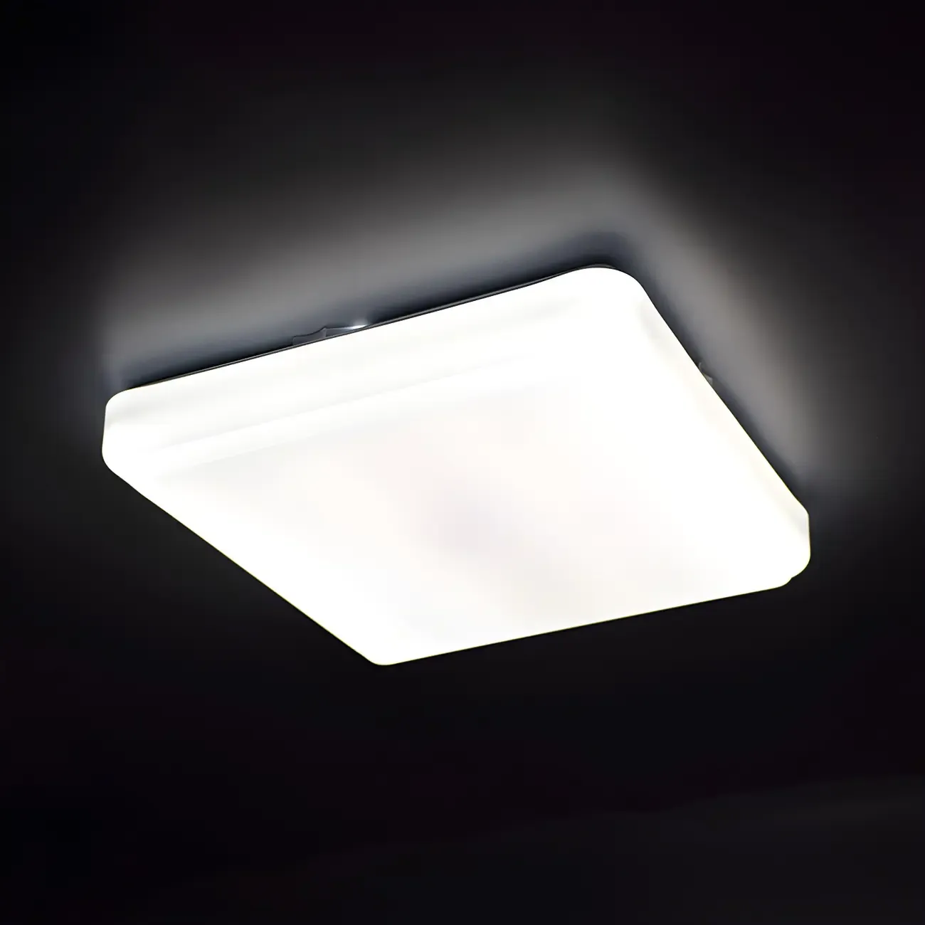 Modern Square Dimmable LED Acrylic Flush Mount Ceiling Light