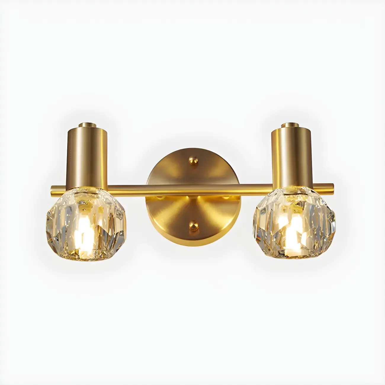 Durable Copper Globe Vanity Lights with Wall Mount for Bathroom Image - 5