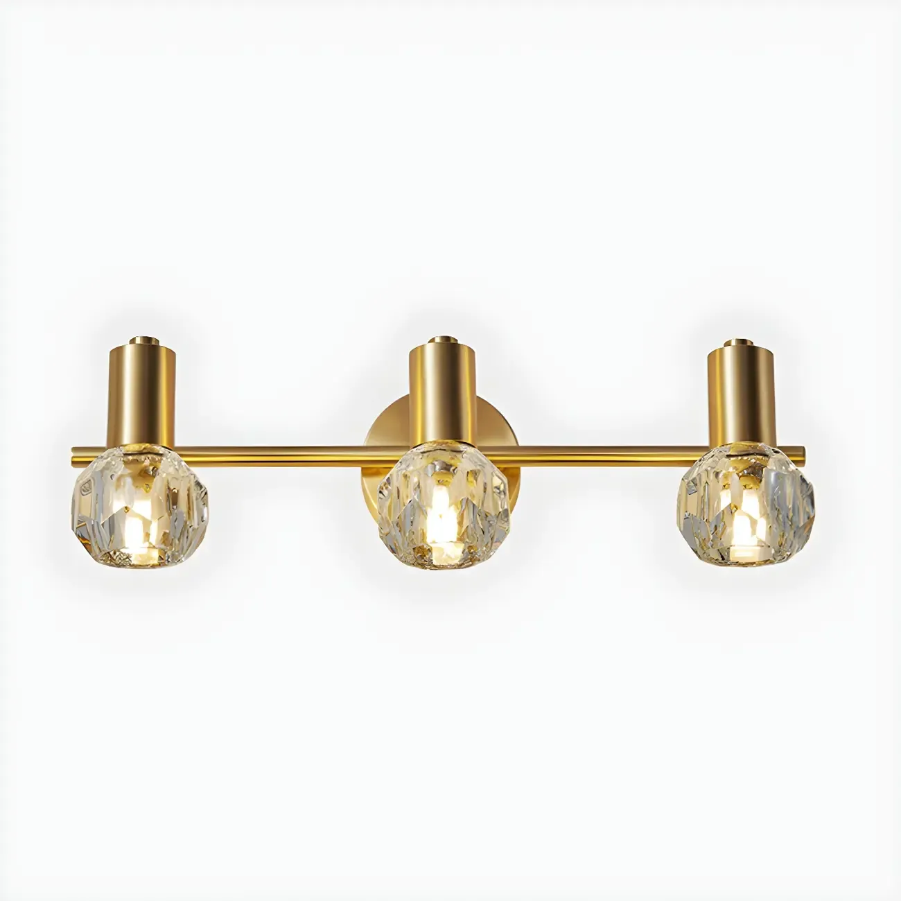 Durable Copper Globe Vanity Lights with Wall Mount for Bathroom Image - 6