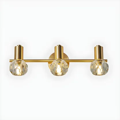 Durable Copper Globe Vanity Lights with Wall Mount for Bathroom Image - 6