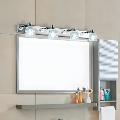 Crystal Retro Vanity Light Elegance for Bathroom Wall Image - 6