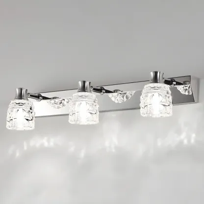 Crystal Retro Vanity Light Elegance for Bathroom Wall Image - 4