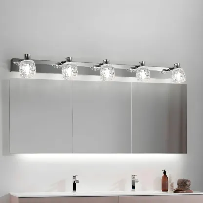 Crystal Retro Vanity Light Elegance for Bathroom Wall Image - 10