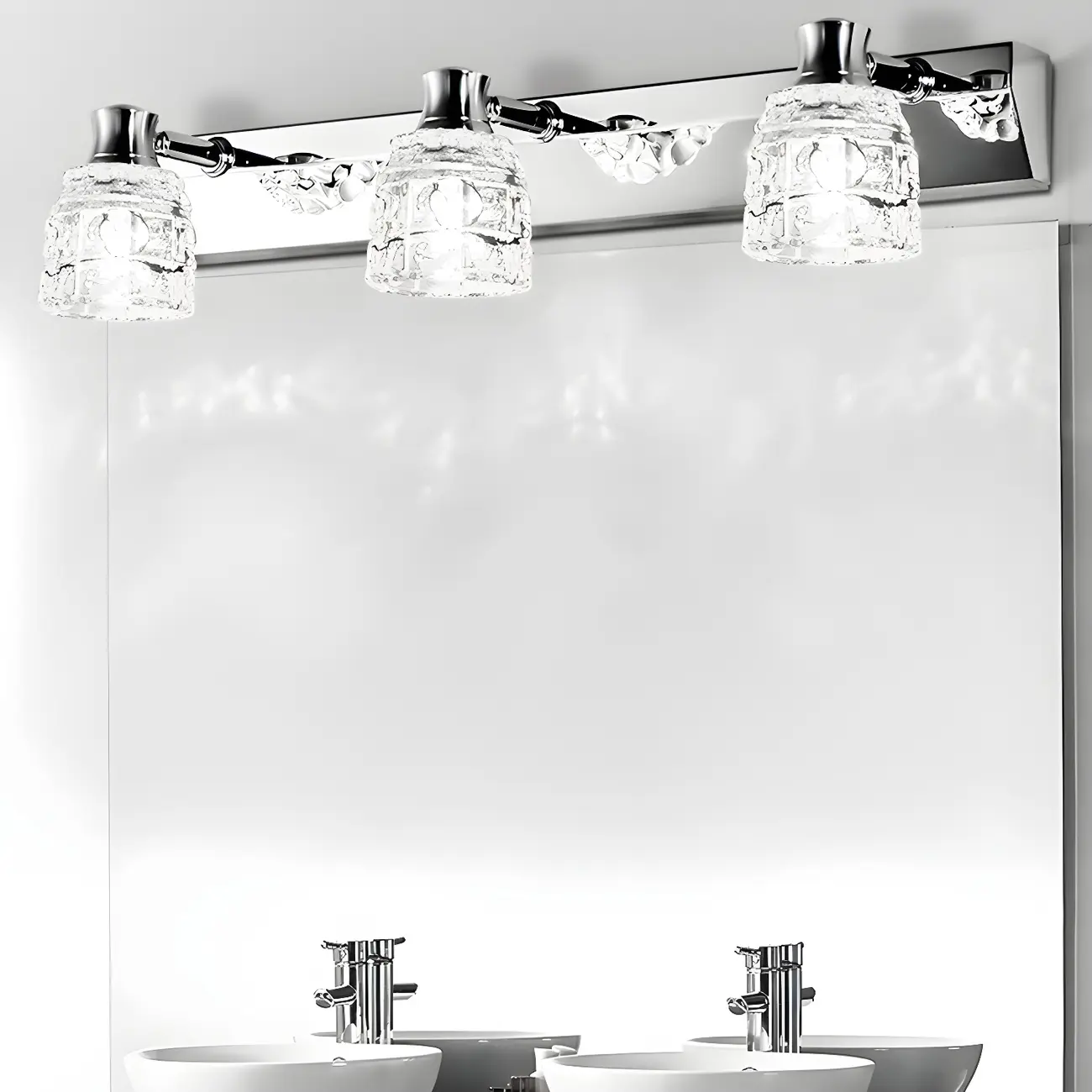Crystal Retro Vanity Light Elegance for Bathroom Wall Image - 11 | homeyfad