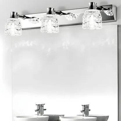 Crystal Retro Vanity Light Elegance for Bathroom Wall Image - 11