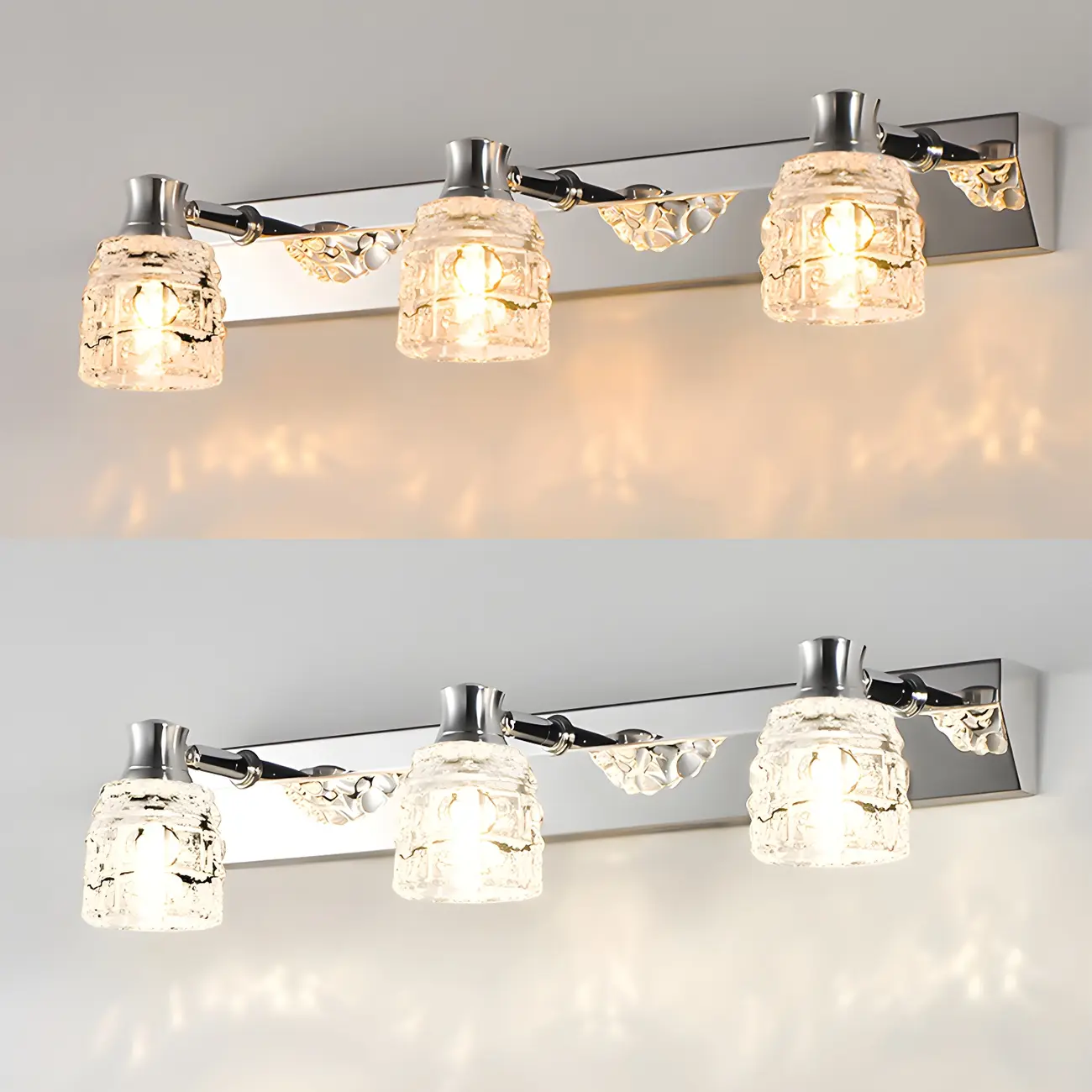 Crystal Retro Vanity Light Elegance for Bathroom Wall Image - 3 | homeyfad