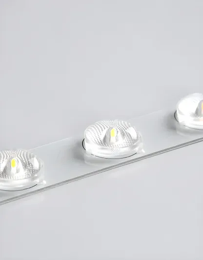 Elliptical Brown Wood Modern Flush Ceiling Light Dimmable