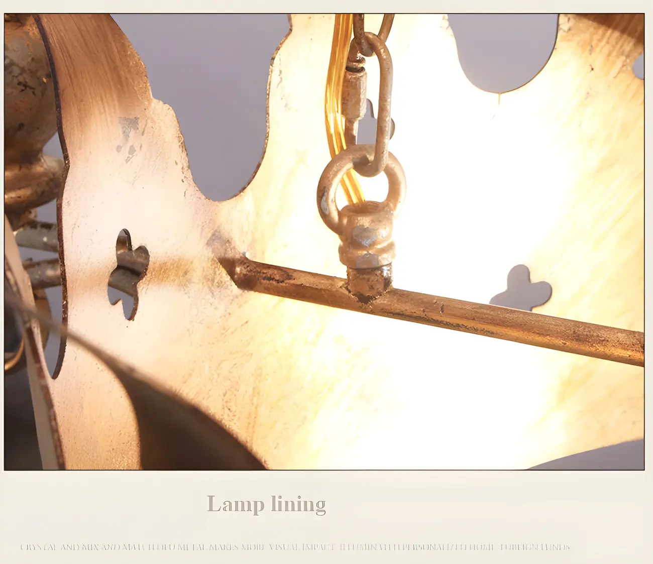 Gold Crown Iron Structure Royal Style Chandelier | homeyfad