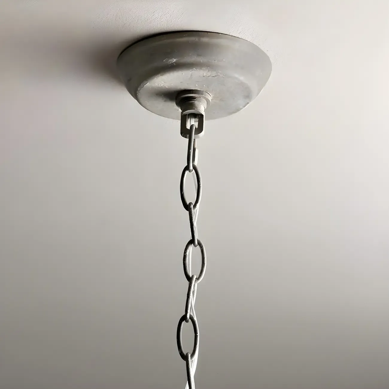 Classic Industrial Gray Lantern Candelabra Chandelier Image - 11