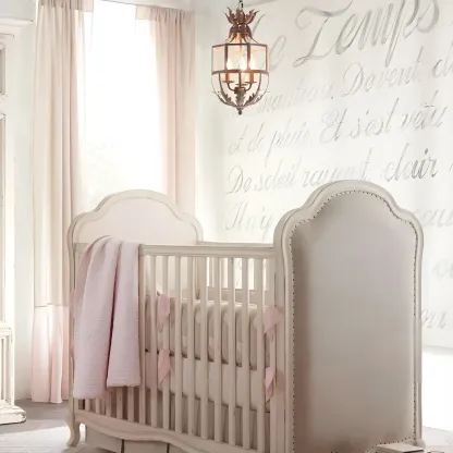 Classic Industrial Gray Lantern Candelabra Chandelier Image - 3