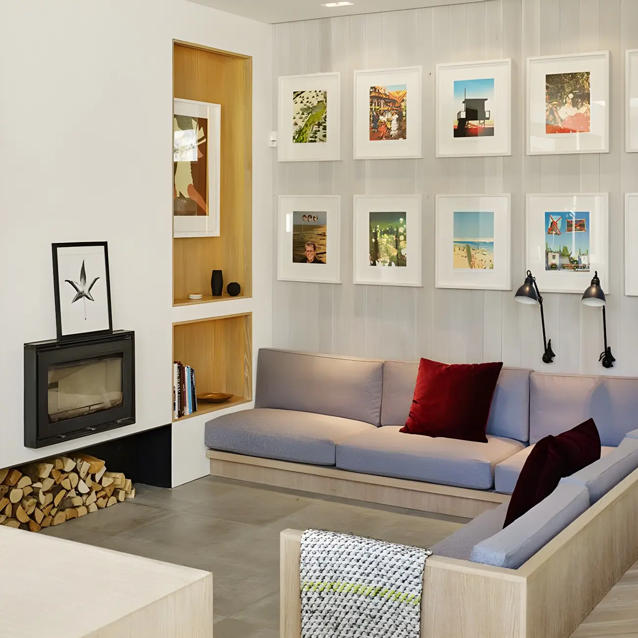 Industrial Metal Black Adjustable Swing Arm Wall Light Image - 9 | homeyfad