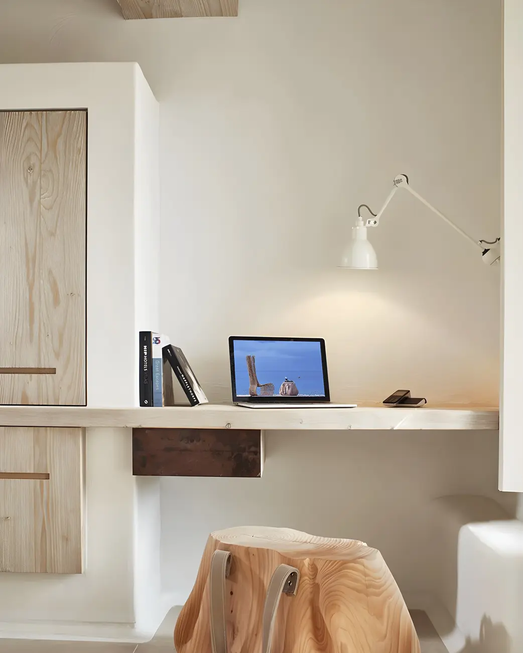 Industrial Metal Black Adjustable Swing Arm Wall Light Image - 6 | homeyfad