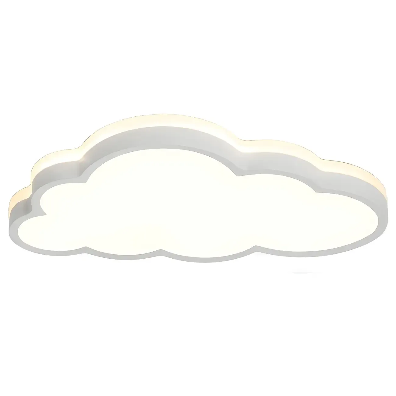 Dimmable LED Cloud Shape Flush Mount Ceiling Light for Kids