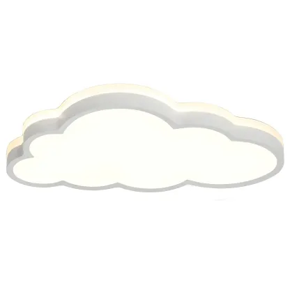 Dimmable LED Cloud Shape Flush Mount Ceiling Light for Kids
