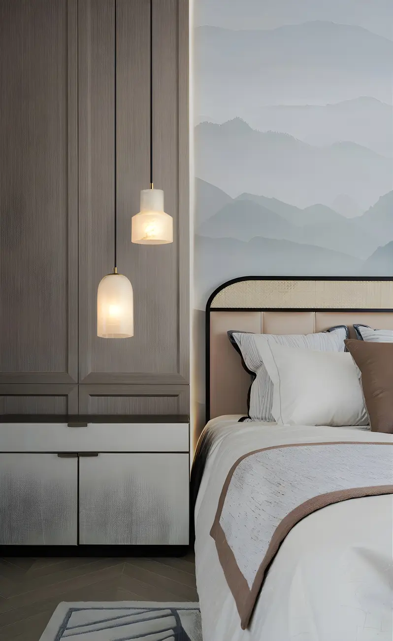 Minimalistic Alabaster White Bell Globe Pendant Light Image - 17 | homeyfad