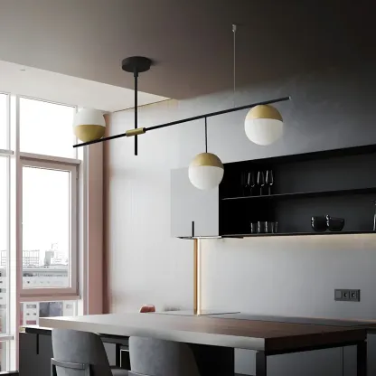Minimalist Sputnik 9-Light Globe Pendant Light Image - 6