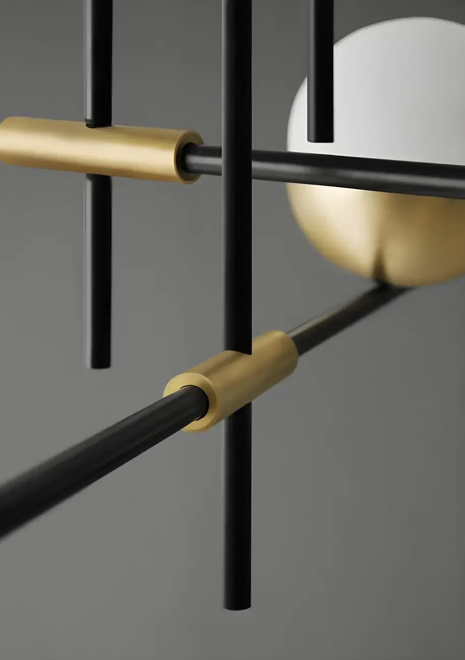 Minimalist Sputnik 9-Light Globe Pendant Light Image - 9