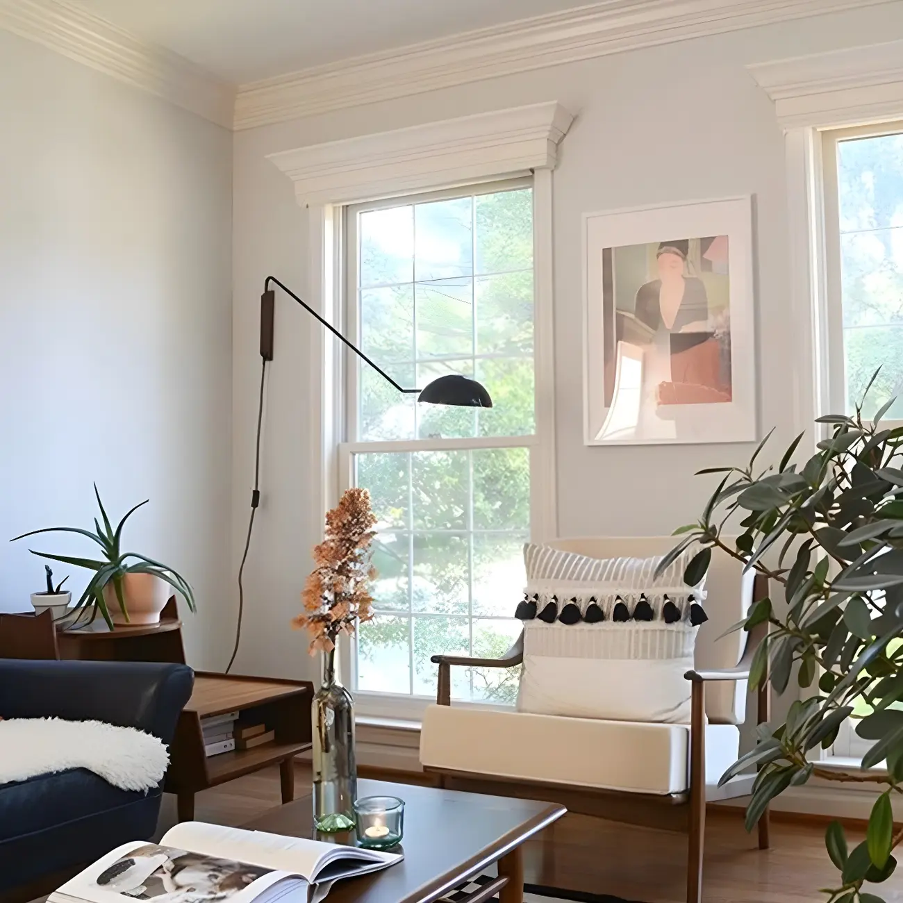 Minimalist Metal Bowl Shade Swing Arm Wall Light Image - 10 | homeyfad