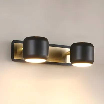 Minimalist Metal Vanity Light with Integrated LED for Bathroom Image - 4