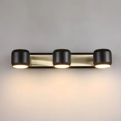 Minimalist Metal Vanity Light with Integrated LED for Bathroom Image - 9