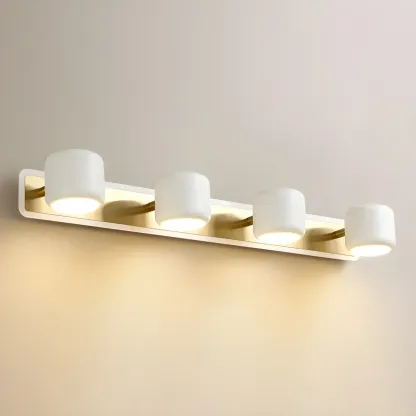 Minimalist Metal Vanity Light with Integrated LED for Bathroom Image - 10