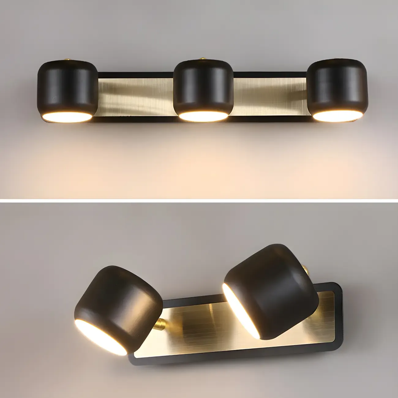 Minimalist Metal Vanity Light with Integrated LED for Bathroom Image - 13