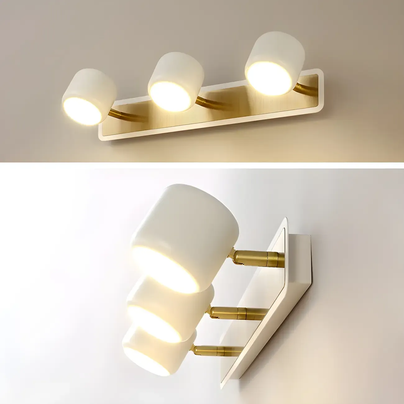 Minimalist Metal Vanity Light with Integrated LED for Bathroom Image - 15