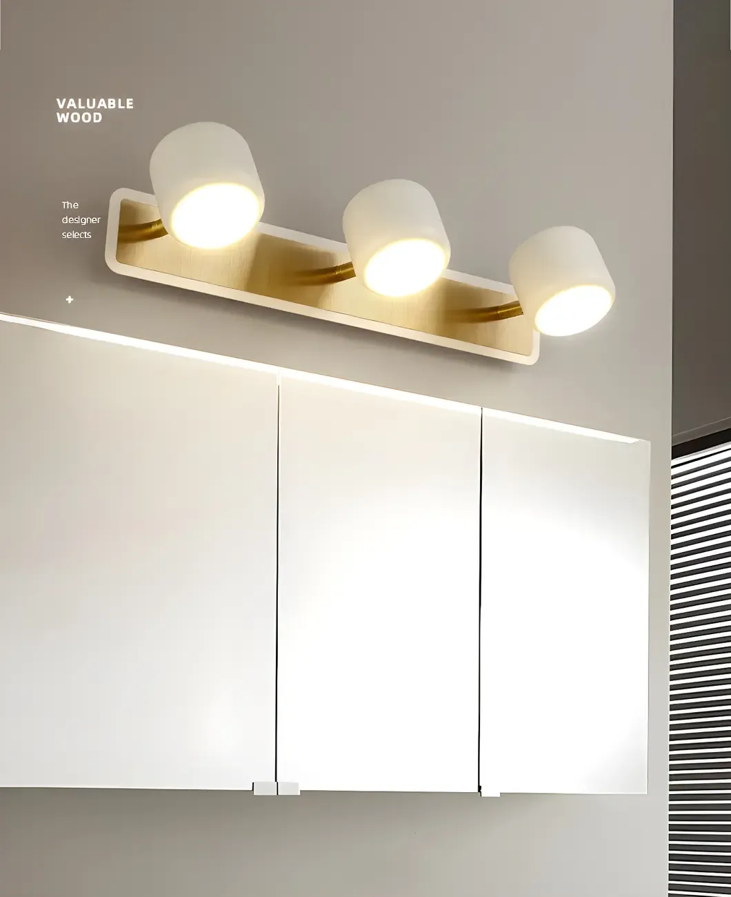Minimalist Metal Vanity Light with Integrated LED for Bathroom Image - 19