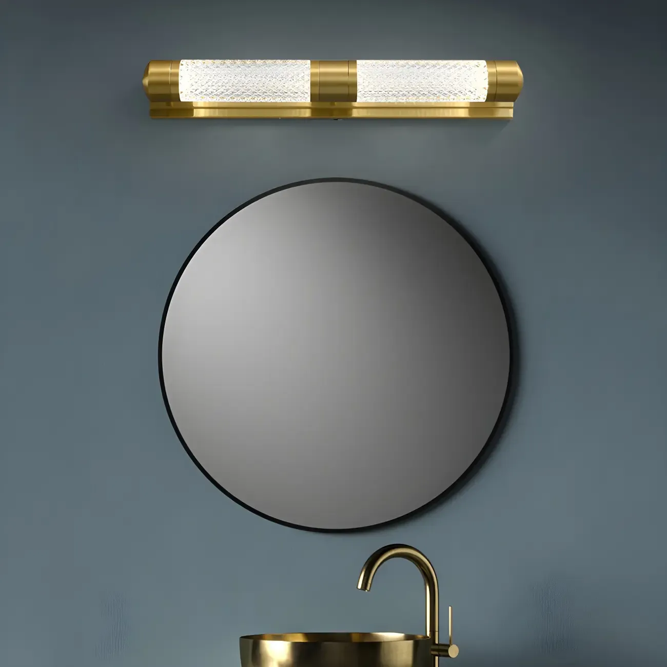 Modern Globe Vanity Light with Integrated LED for Bathroom Image - 7