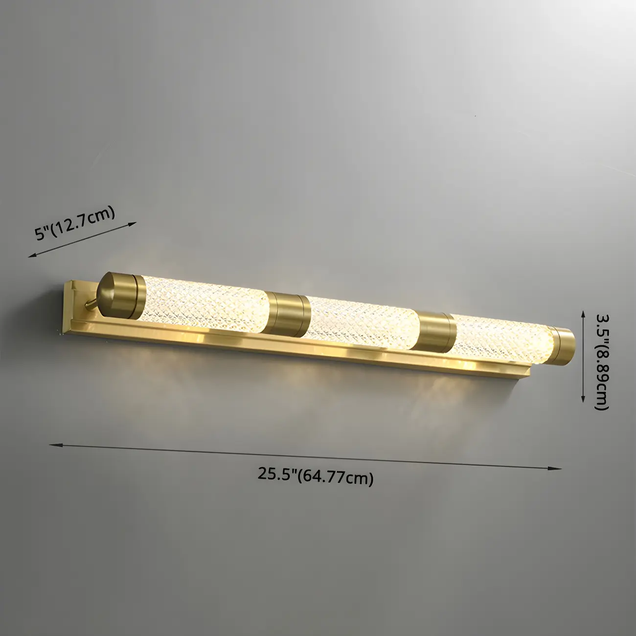 Modern Globe Vanity Light with Integrated LED for Bathroom Image - 12 | homeyfad