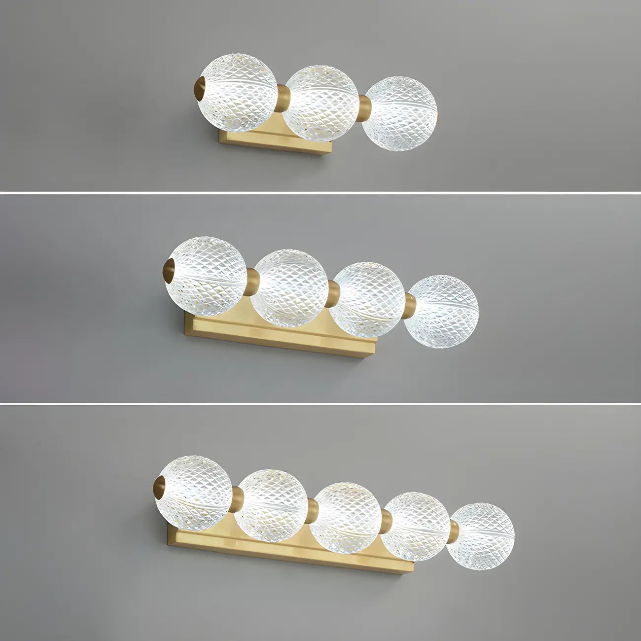 Modern Globe Vanity Light with Integrated LED for Bathroom Image - 16 | homeyfad