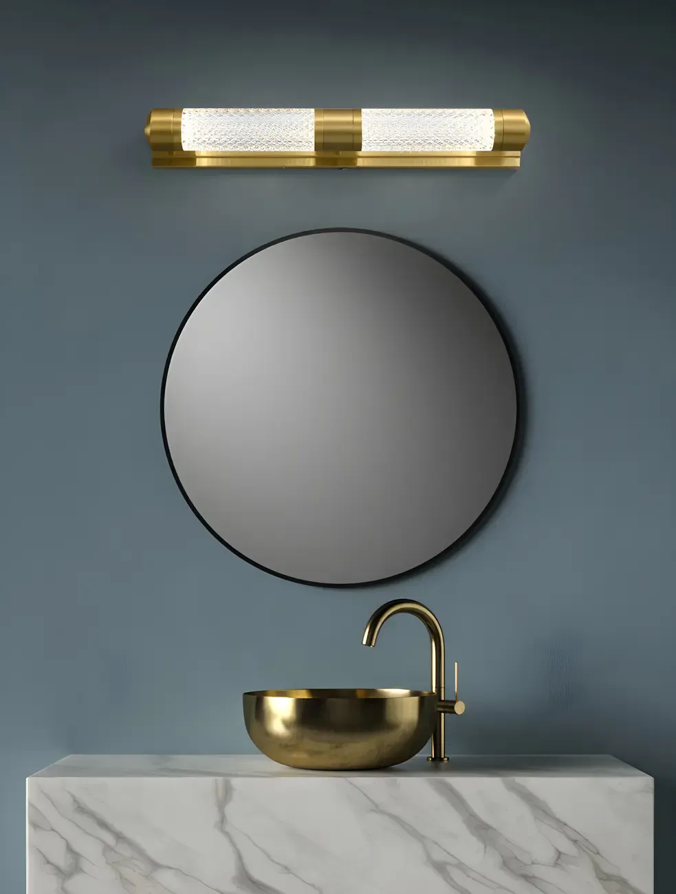Modern Globe Vanity Light with Integrated LED for Bathroom Image - 19
