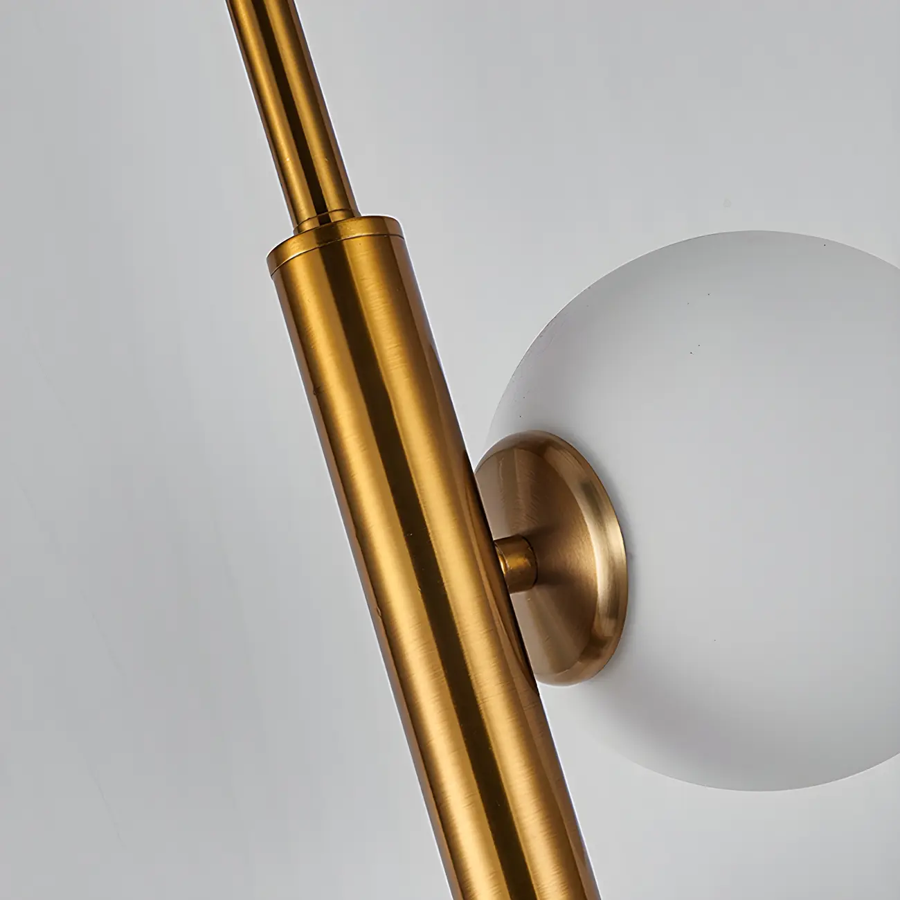 Modern Vertical Glass Chandelier for Entryway Image - 7 | homeyfad