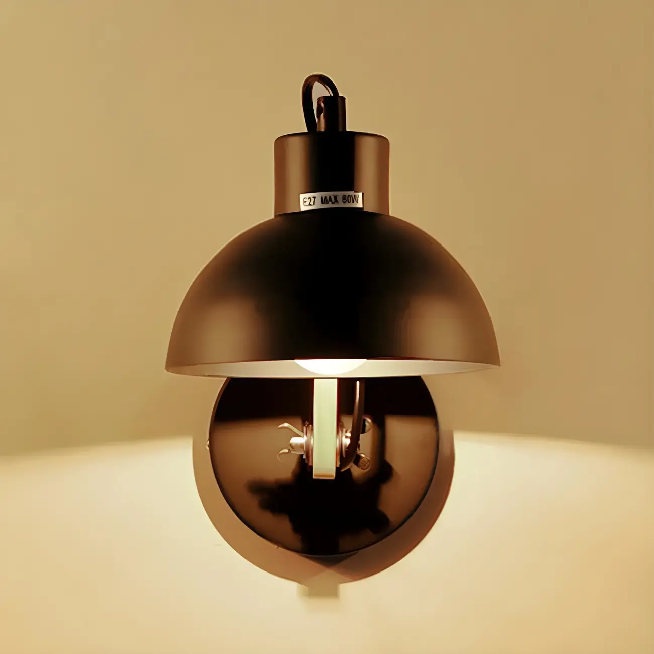 Stylish Natural Wood and White Metal Swing Arm Wall Light Image - 12 | homeyfad