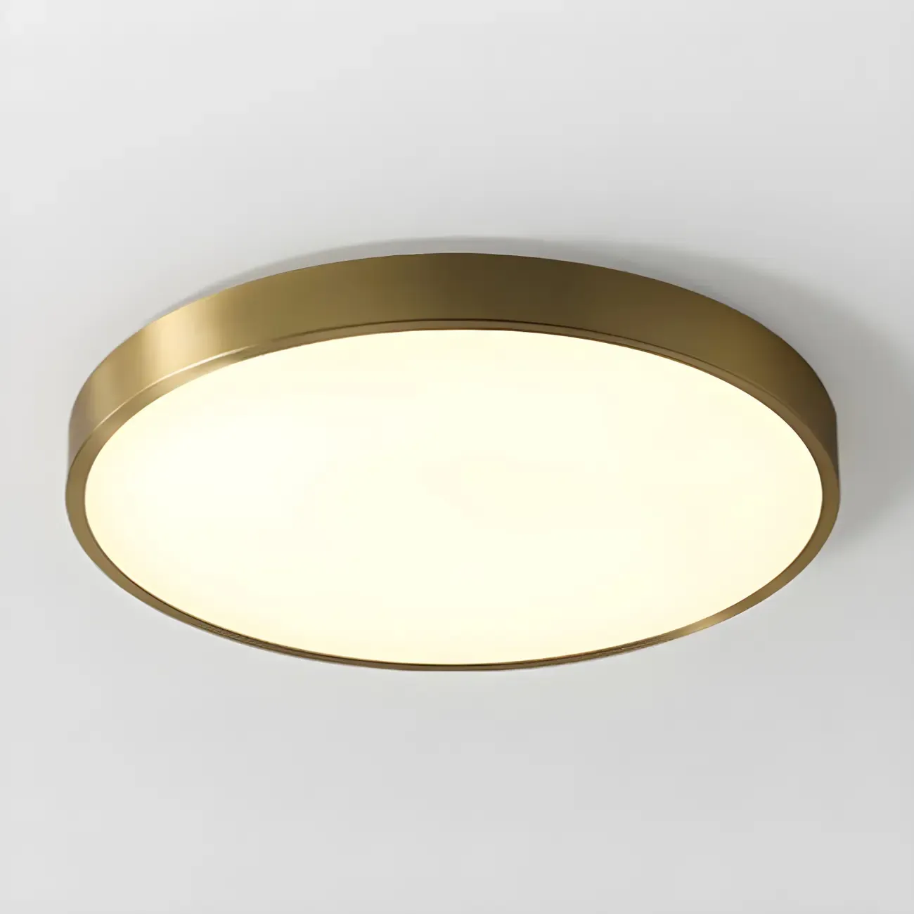 Modern Acrylic LED Flush Ceiling Light for Living Room Image - 3