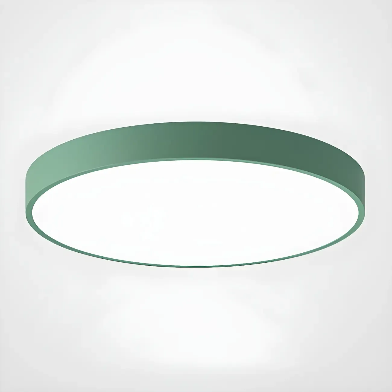 Modern Acrylic LED Flush Ceiling Light for Living Room Image - 4