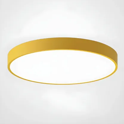 Modern Acrylic LED Flush Ceiling Light for Living Room Image - 5