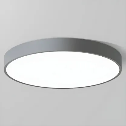 Modern Acrylic LED Flush Ceiling Light for Living Room Image - 11