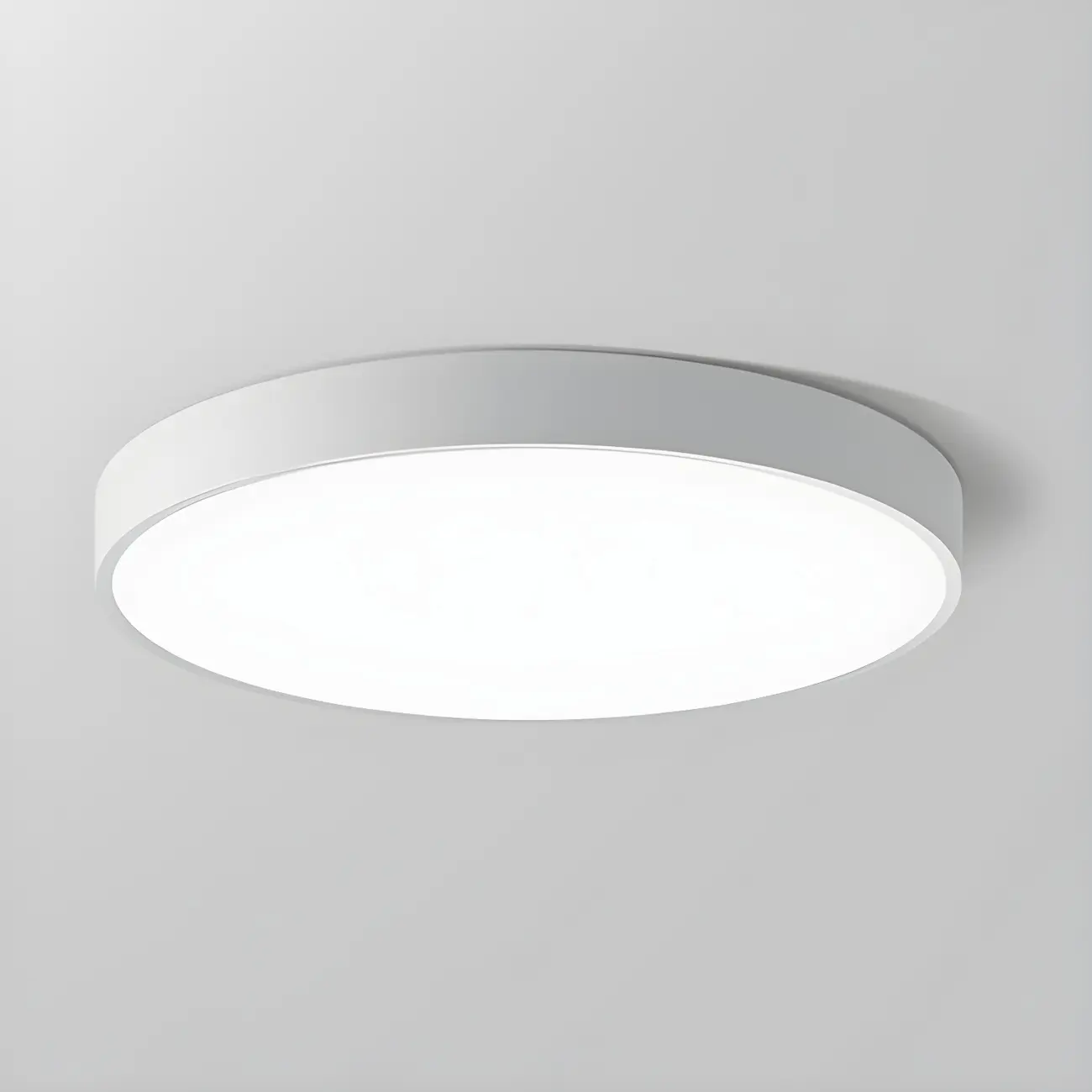 Modern Acrylic LED Flush Ceiling Light for Living Room Image - 13 | homeyfad