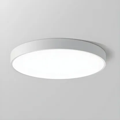 Modern Acrylic LED Flush Ceiling Light for Living Room Image - 13